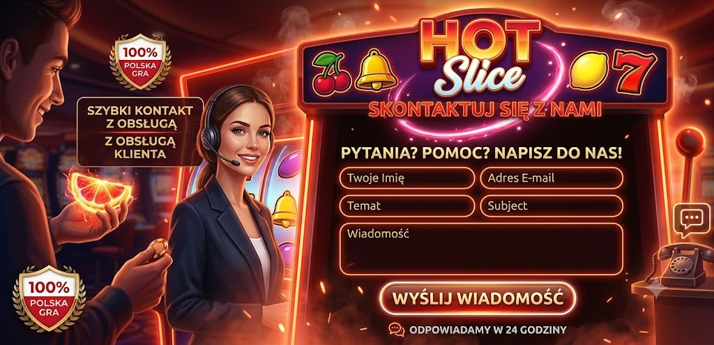 Kontakt z zespołem Hot slice slot Polska
