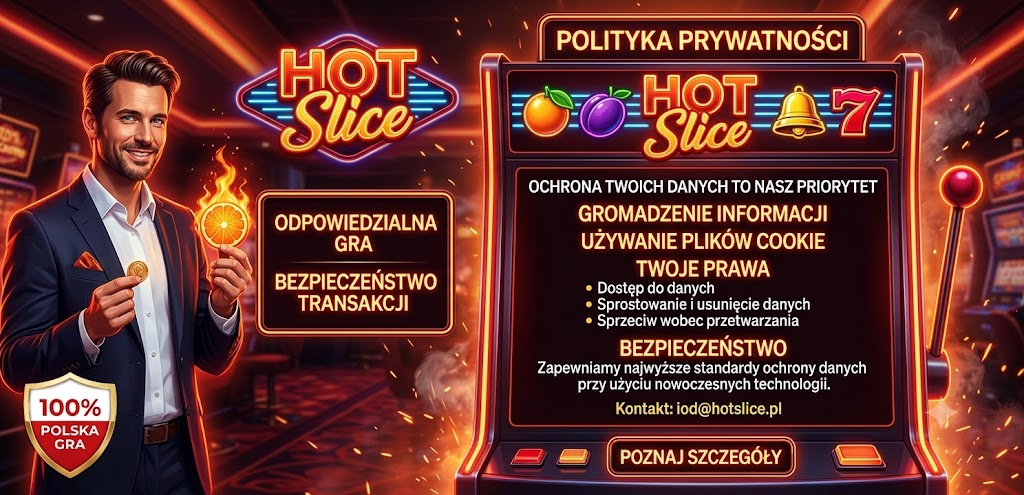 Polityka prywatności Hot slice slot