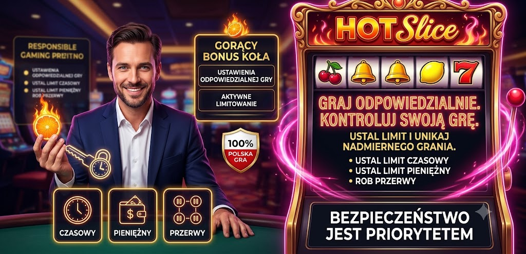 Odpowiedzialna gra Hot slice slot 18+